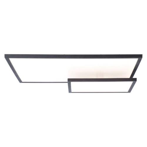 LED-Deckenlampe Bility, Länge 62 cm Rahmen schwarz