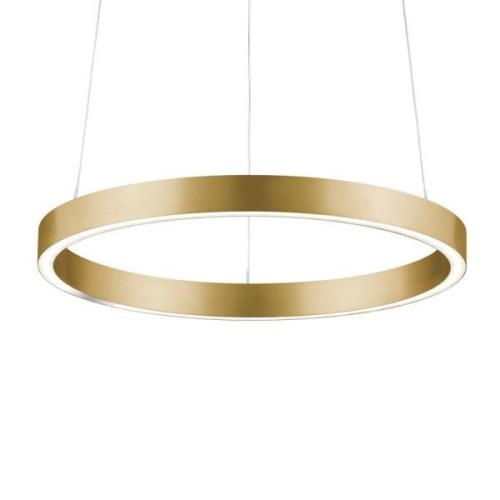 LED-Hängeleuchte Svea-40, Gestensensor, gold