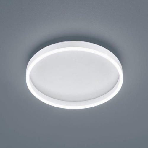 Helestra Sona LED-Deckenleuchte dimmbar Ø40cm weiß