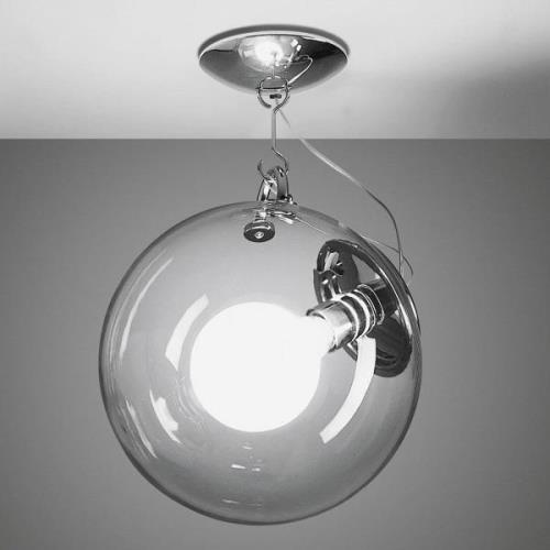 Artemide Miconos Glas-Deckenleuchte in Chrom