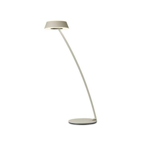 OLIGO Glance LED-Tischlampe gebogen cashmere