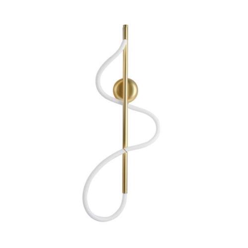 LED-Wandleuchte Annete, gold