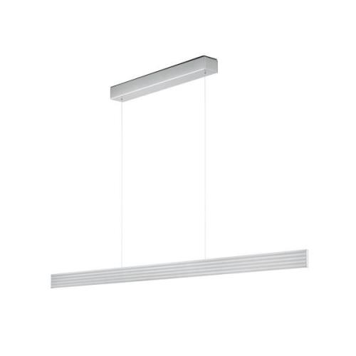 LED-Hängeleuchte Fara, up/down, Länge 152cm nickel