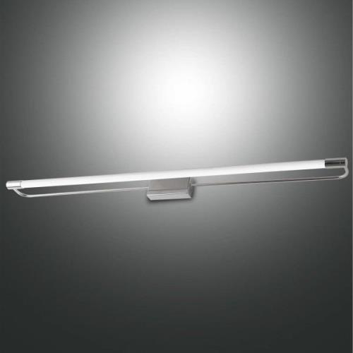 LED-Wandleuchte Rapallo, chrom, IP44, 80 cm