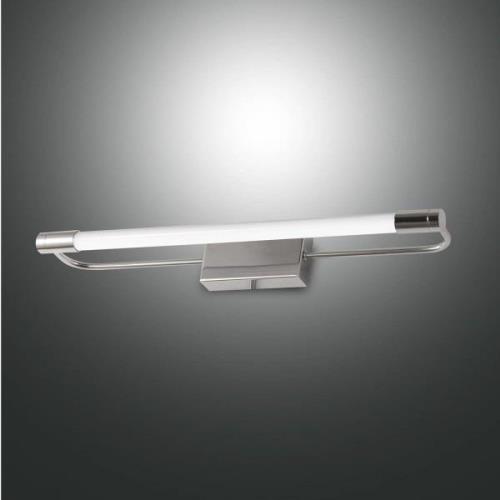 LED-Wandleuchte Rapallo, chrom, IP44, 40 cm