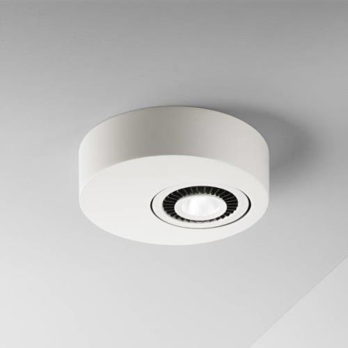 Egger Geo LED-Deckenleuchte mit LED-Spot, weiß