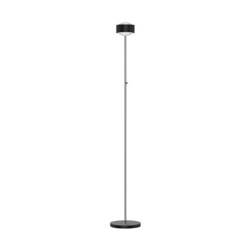 Puk Maxx Eye Floor LED Linse matt, schwarz/chrom