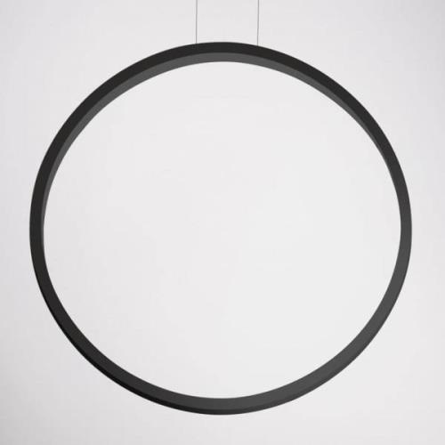 Cini&Nils Assolo - schwarze LED-Hängeleuchte 70 cm