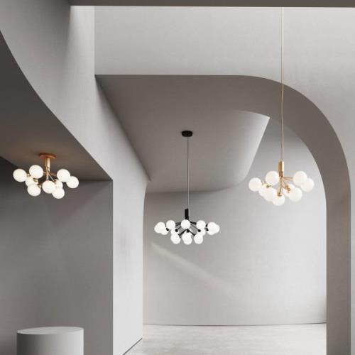 Nuura Apiales 9 Ceiling Deckenlampe, messing/opal