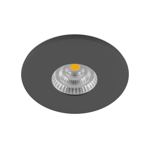 EVN Magneto LED-Deckeneinbaulampe IP44 anthrazit