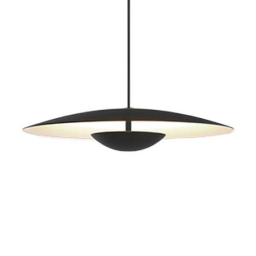 MARSET Ginger LED-Pendel, Triac Ø20cm schwarz/weiß