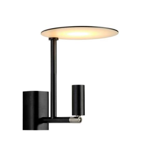 LED-Wandlampe Kelly, Spot ausrichtbar black/nickel