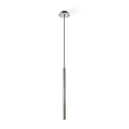 Decor Walther Pipe 1 LED-Pendelleuchte, nickel