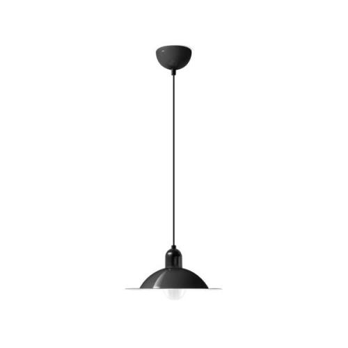 Stilnovo Lampiatta LED-Hängelampe, Ø 28cm, schwarz