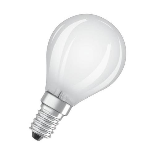 OSRAM LED-Tropfenlampe E14 5,5W 840 matt dimmbar