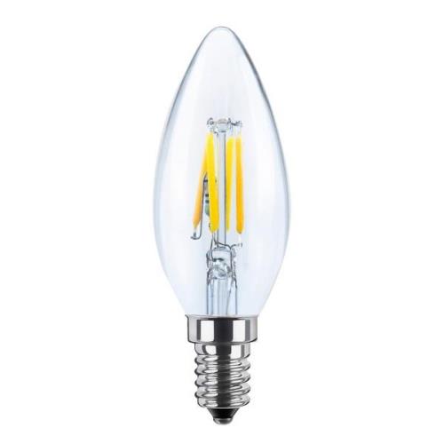 SEGULA LED-Kerzenlampe 24V DC E14 3W 927 Filament dim