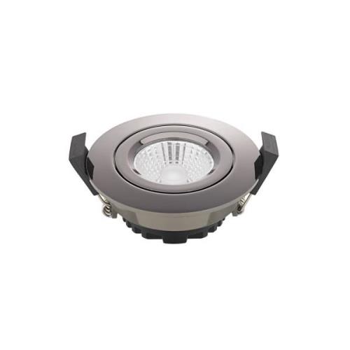 LED-Deckeneinbauspot Diled, Ø 8,5 cm, 6 W, 3.000 K, chrom