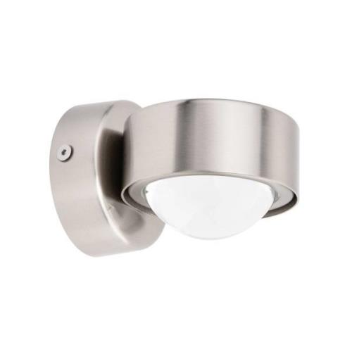 Lindby Wandstrahler Jyla, nickel, 4.200 K, down, Linse