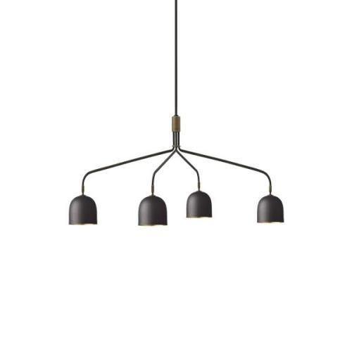 GUBI Kronleuchter Howard 4-flammig 134x103 cm gunmetal