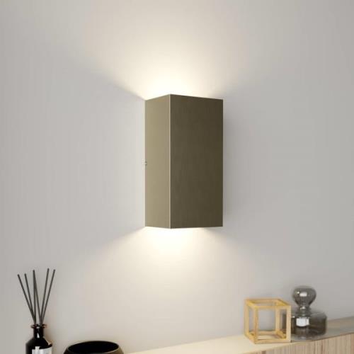 Quitani LED-Wandleuchte Mira, nickel matt, 7 cm