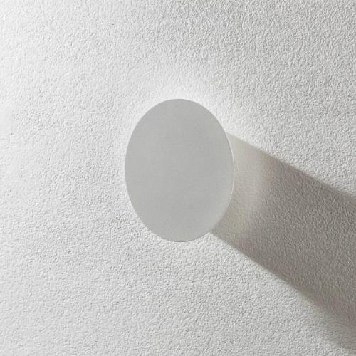 Escale Blade LED-Wandleuchte, weiß matt, Ø 18 cm