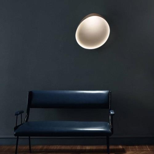 Foscarini Lake LED-Wandleuchte, elfenbein