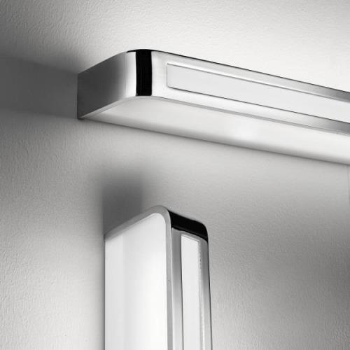 Zeitlose LED-Wandleuchte Arcos, IP20 60 cm, chrom