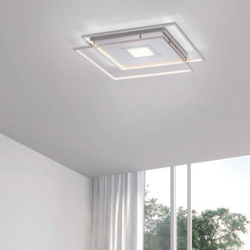 Paul Neuhaus Q-AMIRA LED-Deckenleuchte, silber