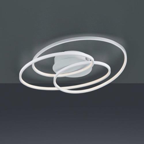 LED-Deckenlampe Gale, 60 cm, weiß matt