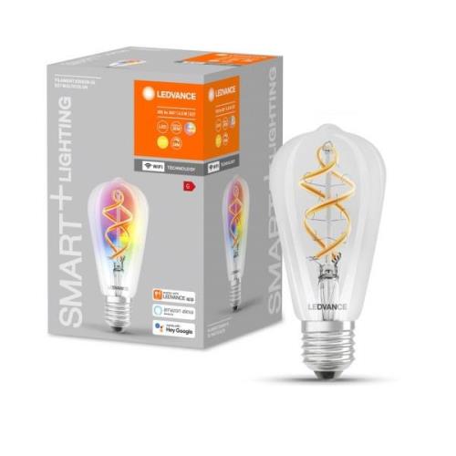 LEDVANCE SMART+ WiFi Filament Classic E27 4,5W 827