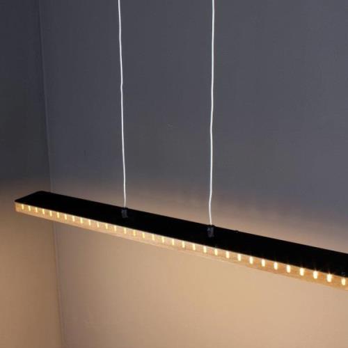 LED-Hängeleuchte Solaris 3-Step-dim Holz 70 cm