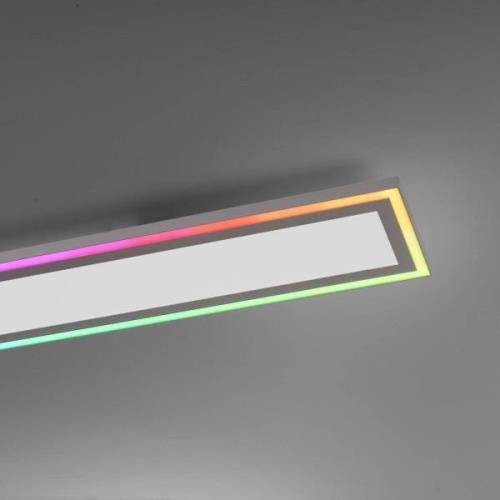 LED-Deckenlampe Edging, CCT + RGB, 100x18cm