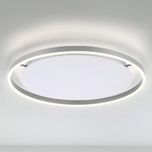 LED-Deckenleuchte Ritus, Ø 58,5cm, aluminium