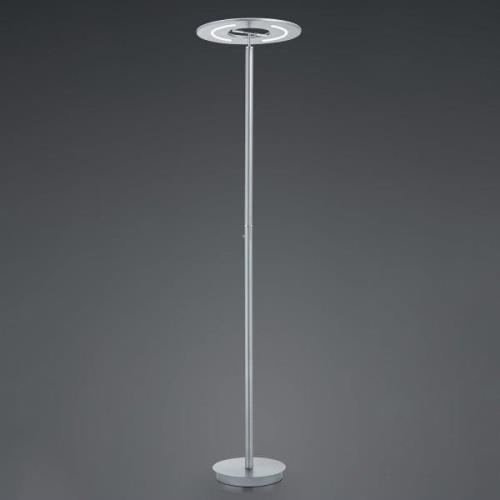 LED-Stehleuchte Monti aus Eisen, nickel, CCT