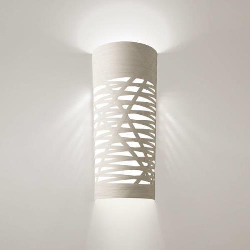 Foscarini Tress grande Wandleuchte, weiß