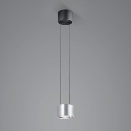 BANKAMP Impulse Flex LED-Hängeleuchte 1fl. nickel