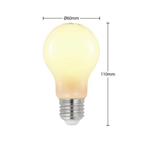 LED-Lampe E27 4W 2.700K dimmbar, opal