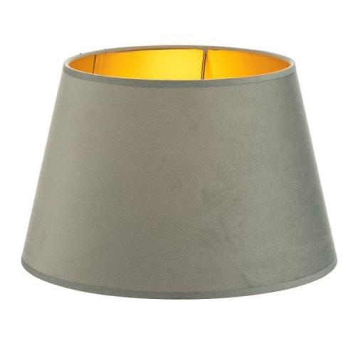 Lampenschirm Cone Höhe 18 cm, mintgrün/gold