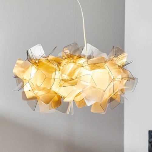 Slamp Clizia - Designer-Pendelleuchte, rauchgrau