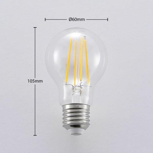 LED-Lampe E27 A60 6,5W 2.700K klar 3-Step-Dimmer