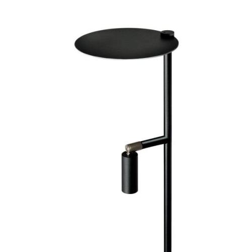 LED-Stehleuchte Kelly Spot justierbar black/nickel