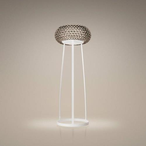 Foscarini Caboche Plus Stehlampe 178cm rauchgrau