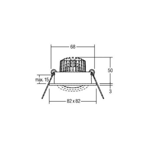 BRUMBERG BB19 dim2wam RC Anschlussbox titan matt