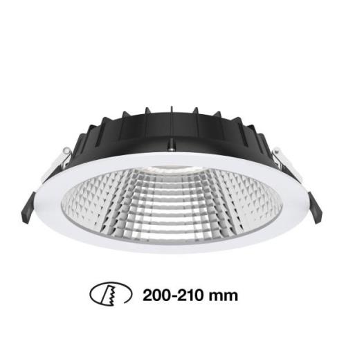 SLC Shift LED-Einbaustrahler Ø 22,8cm CCT, weiß