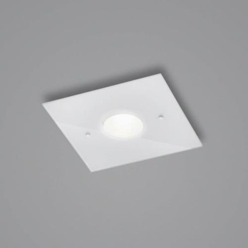 Helestra Nomi LED-Deckenleuchte 23x23cm dim weiß