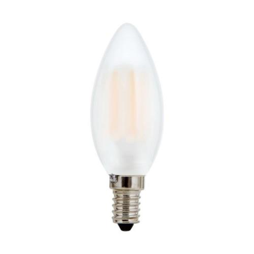 LED-Kerzenlampe E14 4,5W 827 innen matt, dimmbar