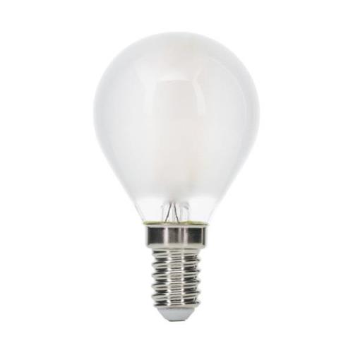 LED-Tropfenlampe E14 5W 2.700K matt dimmbar