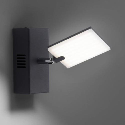 PURE Mira LED-Wandleuchte mit Remote, CCT, schwarz