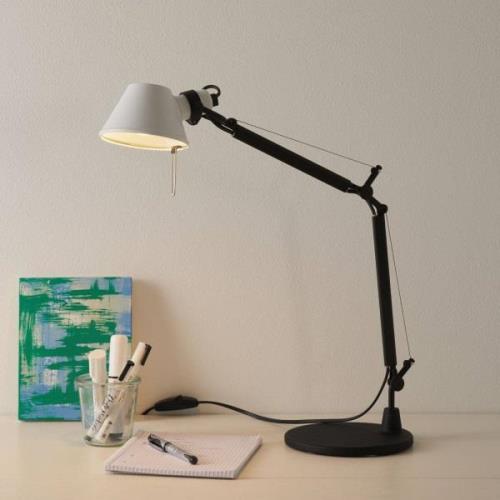 Artemide Tolomeo Micro Bicolor Tisch black/white