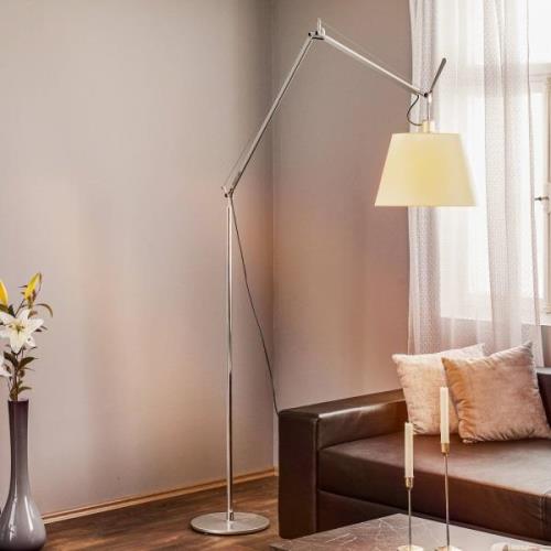 Artemide Tolomeo Mega - Stehlampe Pergamentschirm